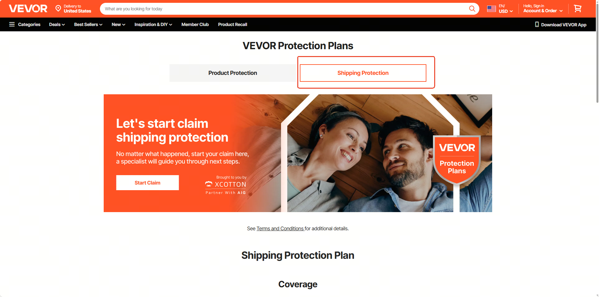 What is the shipping protection plan? – VEVOR-Support